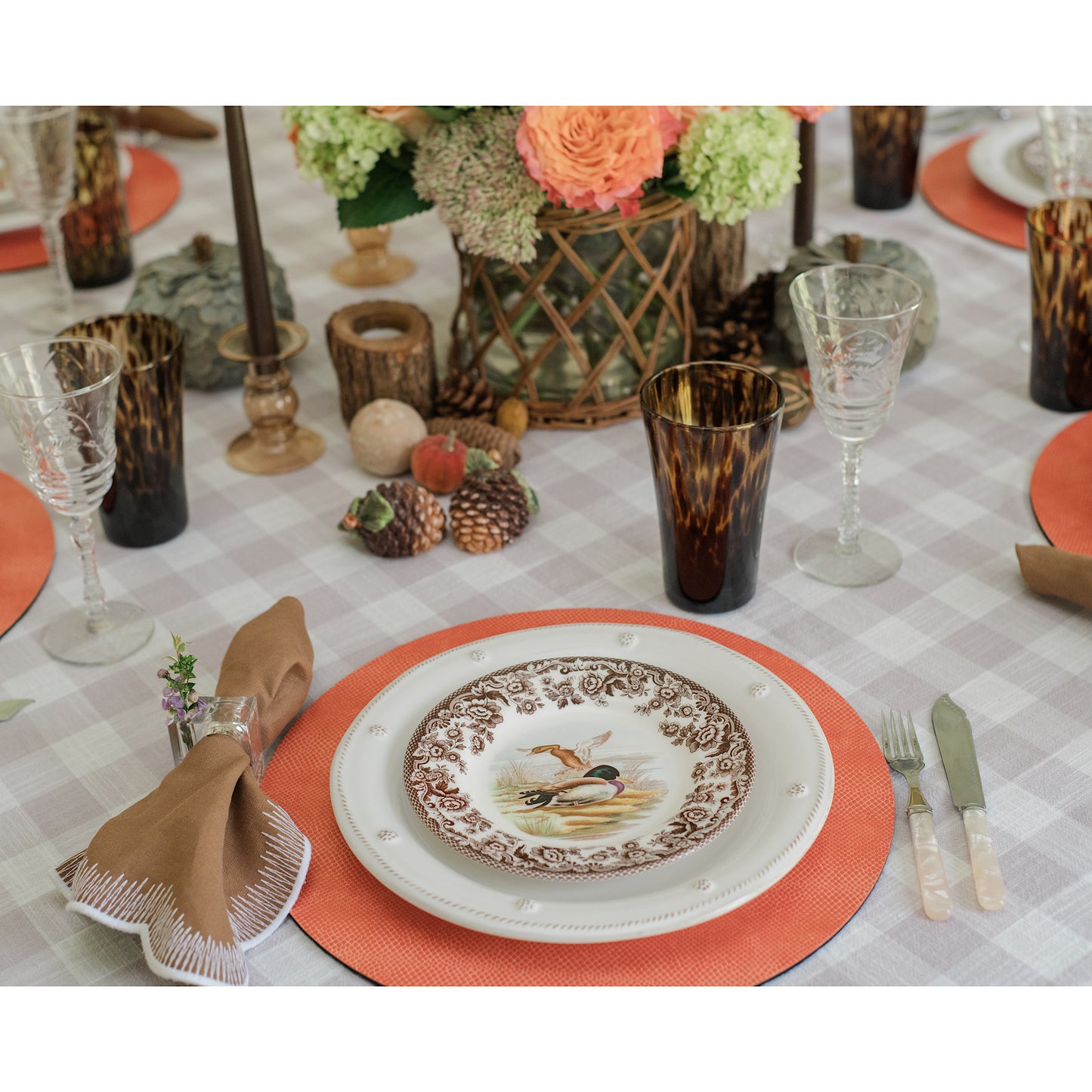 Woodland Salad/Dessert Plate