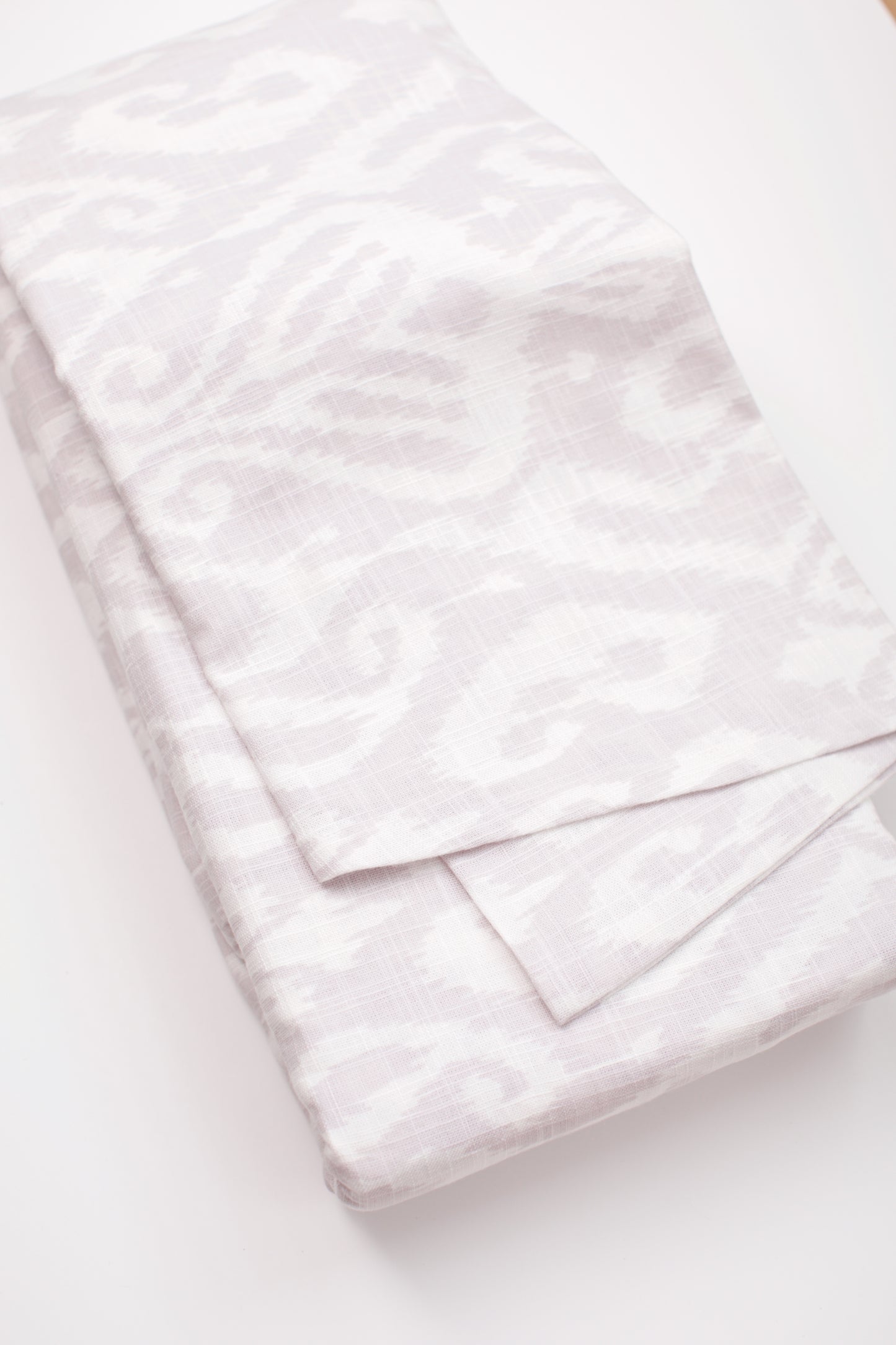 Lavender Ikat Tablecloth