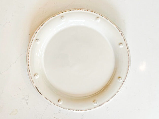 Berry & Thread Dinner Plate, Whitewash