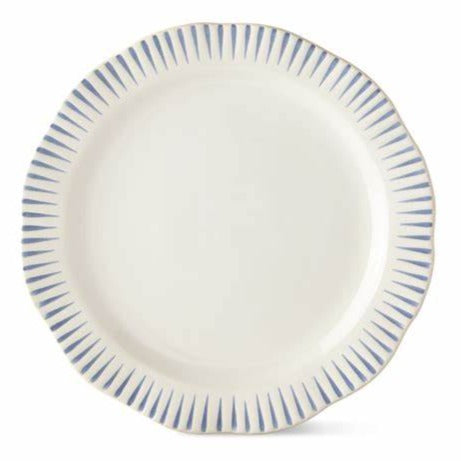 Sitio Striped Dinner Plate