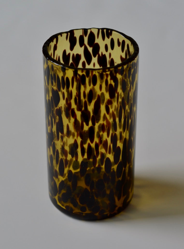 Tortoise Glass Tumbler